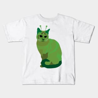 Area 51 Cat Kids T-Shirt